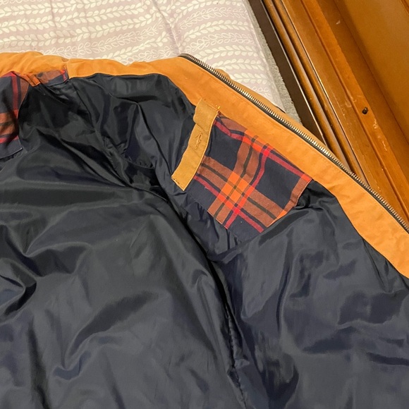 Timberland Mt Davis downfilled coat  Mens Size Medium Wheat color - Picture 8 of 15